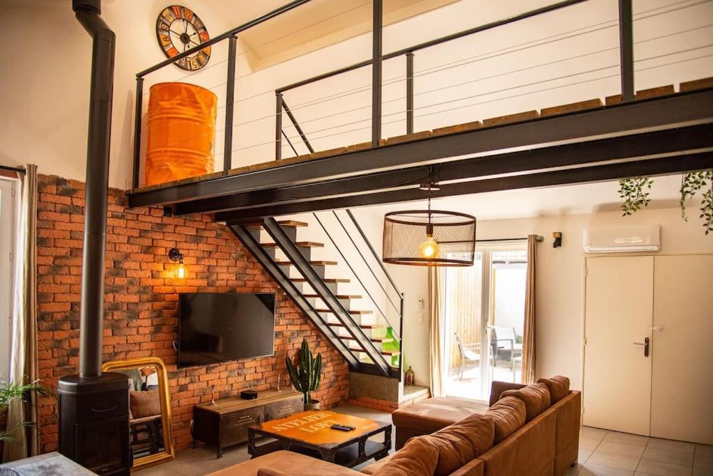 亞維農Loft Evasion - Terrasse & Garage Proche Centre别墅 外观 照片